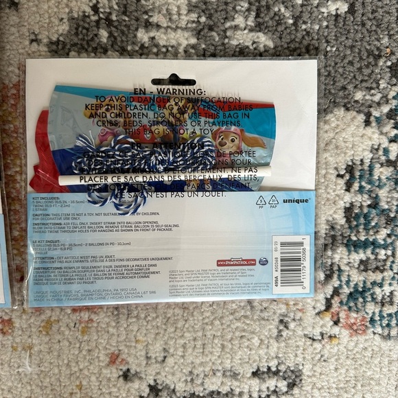 New Paw Patrol Birthday Decorating Kit Balloons nickelodean - Picture 3 of 10